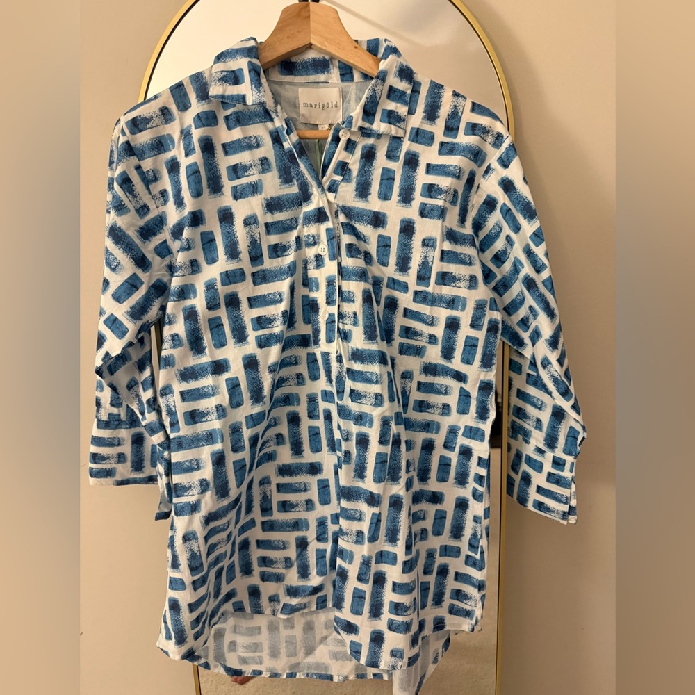 Brand new Marigold by Victoria Dunn tunic shirt size medium